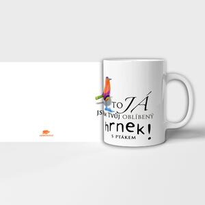 Hrnek s ptákem