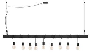 Eglo 39939 - Lustr na lanku TOWNSHEND-B 9xE27/40W/230V černá