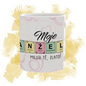 Hrnek s textem "Moje manželka"