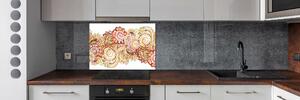 Skleněný panel do kuchynské linky Ornamenty pksh-94451075