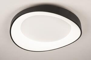 Stropní designové LED svítidlo Organic Black 48 (LMD)