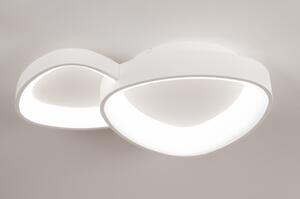 Stropní designové LED svítidlo Organic White 58 (LMD)