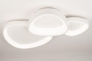 Stropní designové LED svítidlo Organic White 90 (LMD)