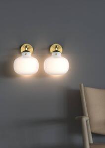 NORDLUX Nástěnná lampička NORDLUX Raito s mosaznými detaily - 48091001