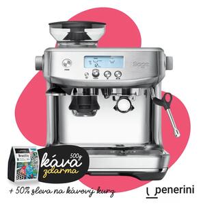 Sage The Barista Pro SES878BSS – kávovar + káva zdarma