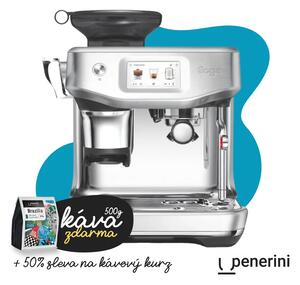 Sage The Barista Touch Impress SES881BSS – kávovar + káva zdarma