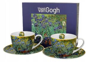 Šálek Duo Irises porcelán 250 ml 2 ks