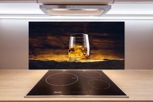 Panel do kuchyně Bourbon ve sklenici pksh-95142140