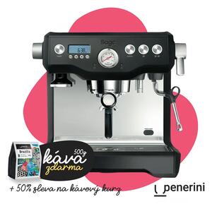 Sage Dual Boiler BES920BTR – kávovar + káva zdarma