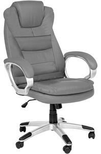 Šéfovská kancelářská židle RELAX ve více barvách - šedá