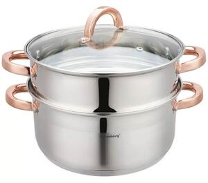 HRNEC NA PÁRU KLAUSBERG 3 DÍLY 24 cm KB-7734 ROSE GOLD
