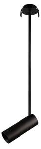 NOVA LUCE Vestavné výklopné svítidlo Brando - černá, 590 mm - 7409602