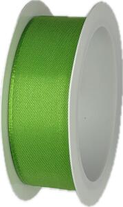 Stuha taftová fresh green zelená 25mm x 3m (6,-Kč/m)