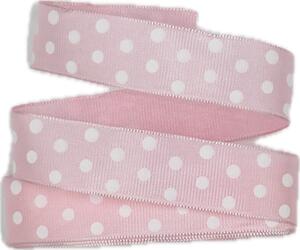 Stuha taftová HOT SPOT Candy Pink růžová 25mm x 2,5m ( 8,- Kč/m)