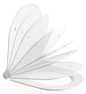 Ravak X01912 - Závěsné WC s bidetovou tryskou CHROME keramika/bílá