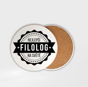 Podtácek profese filolog