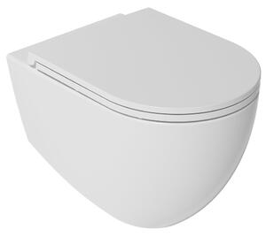 Sapho, INFINITY závěsná WC mísa, Rimless, 36,5x53cm, bílá, 10NF02001