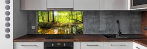 Panel do kuchyně Rybník v lese pksh-96124300
