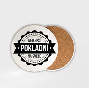 Podtácek profese pokladní