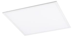 Stropní lampa Lindby, Luay, stmívatelné, Bílá, Kuchyně, Plast, Moderní