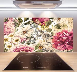 Panel do kuchyně Květinový vzor pksh-96431953
