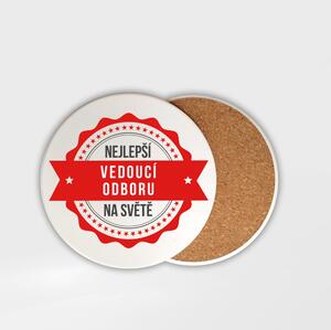 Podtácek profese vedoucí odboru