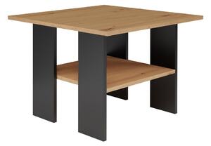 Konferenční stolek MODERNA dub artisan + černá