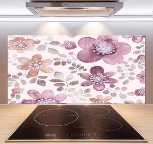 Panel do kuchyně Květinový vzor pksh-96477378