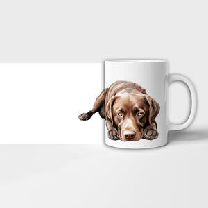 Hrnek ležící Labradorský retrívr