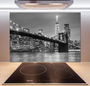Panel do kuchyně New York noc pksh-96581039