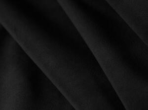 Černá sametová pohovka 188 cm Bellis – Micadoni Home