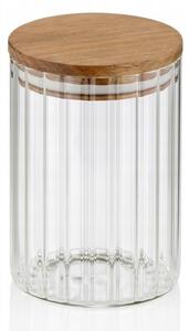 Zásobní dóza Dorothea sklo transparentní 22,5cm 9,0cm 1,1l