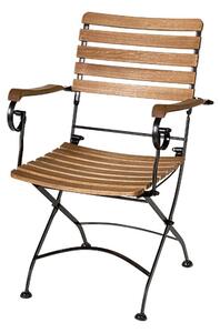 Sunfun Moni Zahradní židle s područkami, dřevo z akácie, šířka: 57 cm