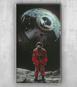 Obraz Astronaut u lodi 02