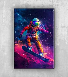 Obraz Astronaut na prkně