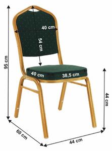 Kancelářská židle Zitka (zelená). 1016167