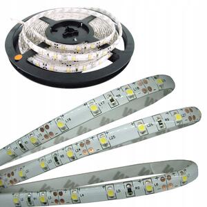 LED pásek 25m neutrální bílá 5050SMD 12V 5,6W diodový řetěz IP65 Rebel