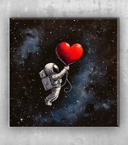 Obraz Astronaut a srdce