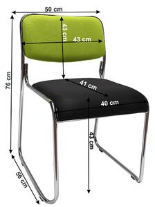 Kancelářská židle Bluttu (zelená). 1016148
