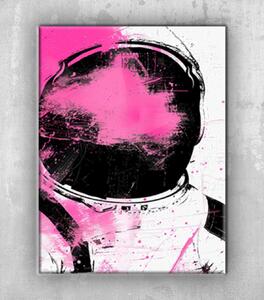 Obraz Astronaut a růžová 01