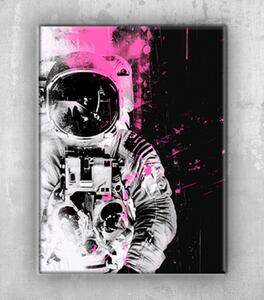 Obraz Astronaut a růžová 02