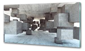Panel lacobel Kvádry v betonu pksh-97581369