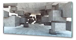 Panel lacobel Kvádry v betonu pksh-97581369