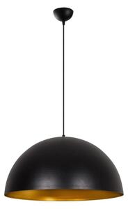 Náhradní stínidlo k lustru na lanku SIVANI pr. 60 cm černá/měděná