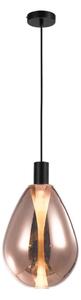 Lustr na lanku DENSO 1xG9/5W/230V pr. 20 cm měděná/černá