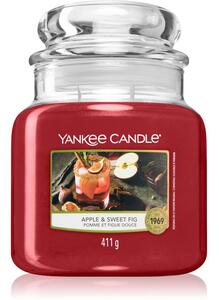 Yankee Candle Apple & Sweet Fig vonná svíčka 411 g