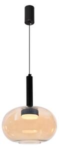 Lustr na lanku BUENO 1xGX53/9W/230V pr. 25 cm kouřová béžová