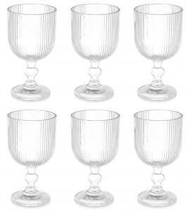 Skleničky na vodu Vivalto , bezbarvé, 370 ml, 6 ks