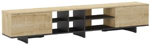 Marckeric TV stolek Cequoia 230 x 35,5 cm s dubovým dekorem