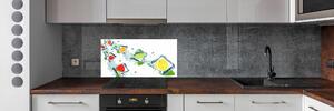 Panel do kuchyně Ovoce v kostkách pksh-97865731